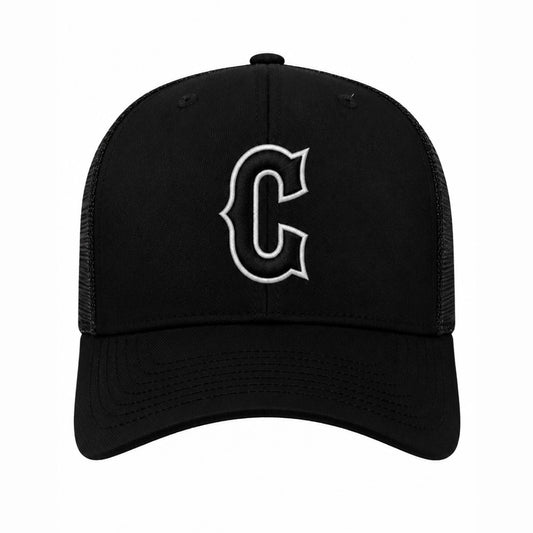 Black Boston Trucker
